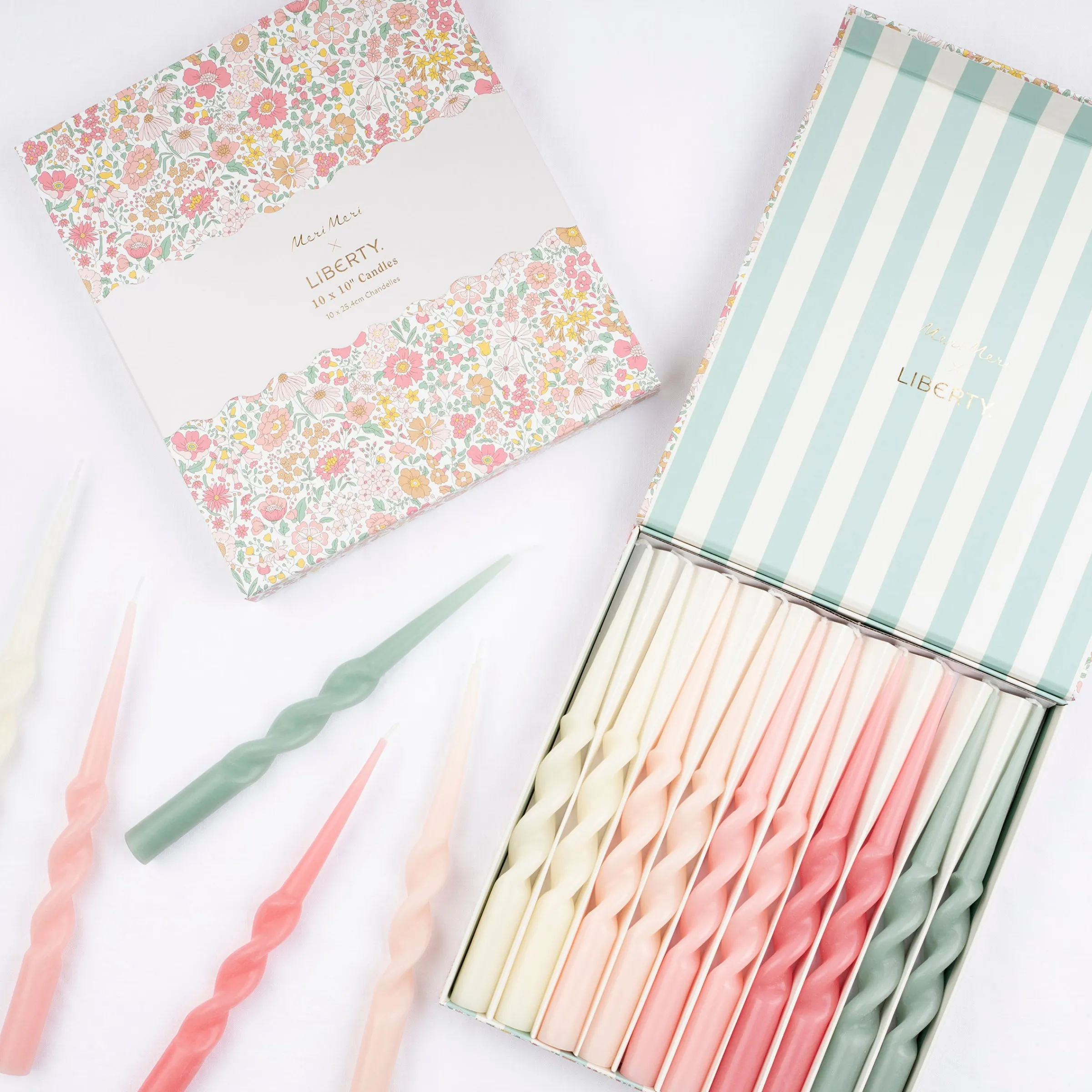 x Liberty Wharfedale Candle Gift Box (x 10)>Meri Meri Discount