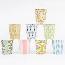 x Molly Mahon Cups (x 8)>Meri Meri Hot