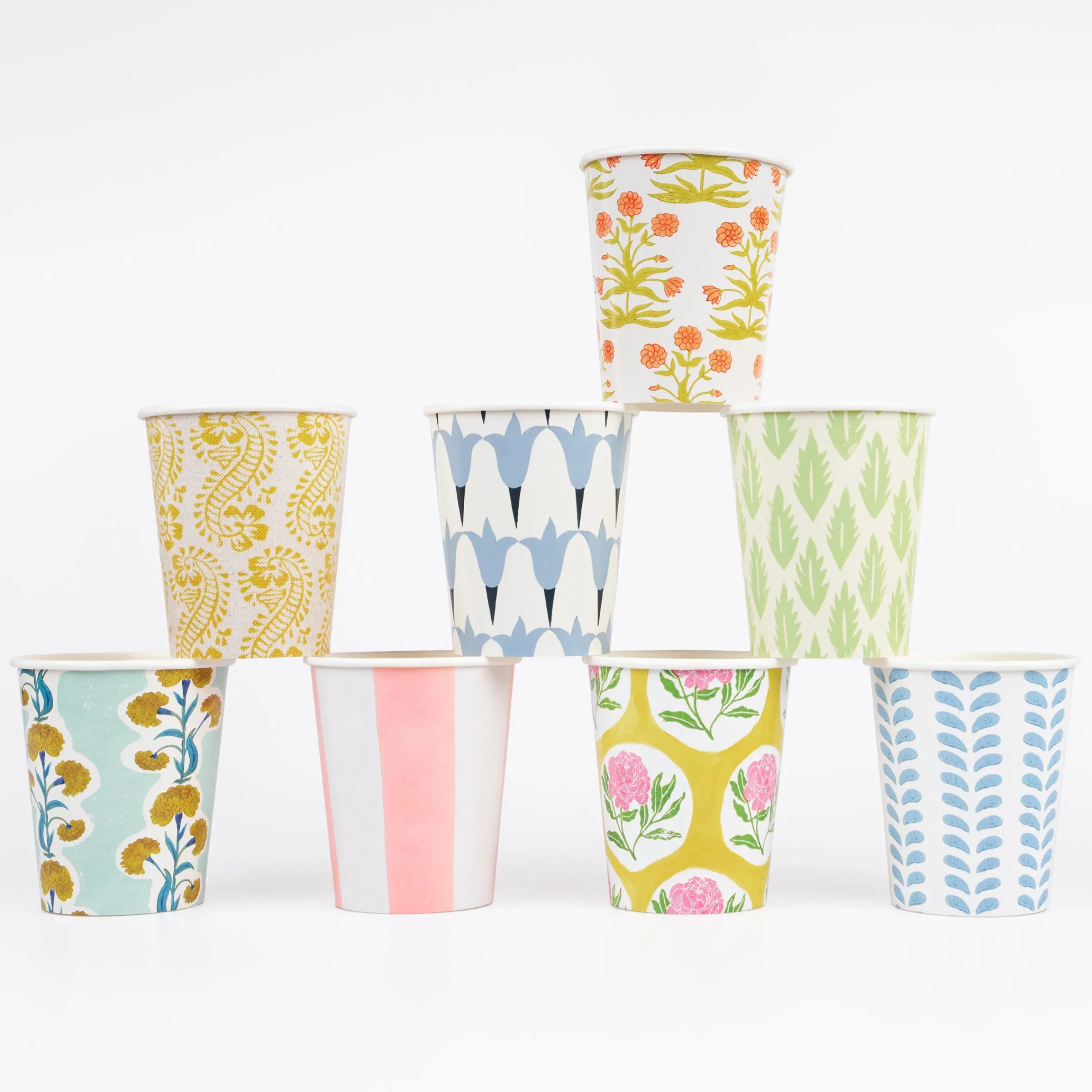 x Molly Mahon Cups (x 8)>Meri Meri Hot