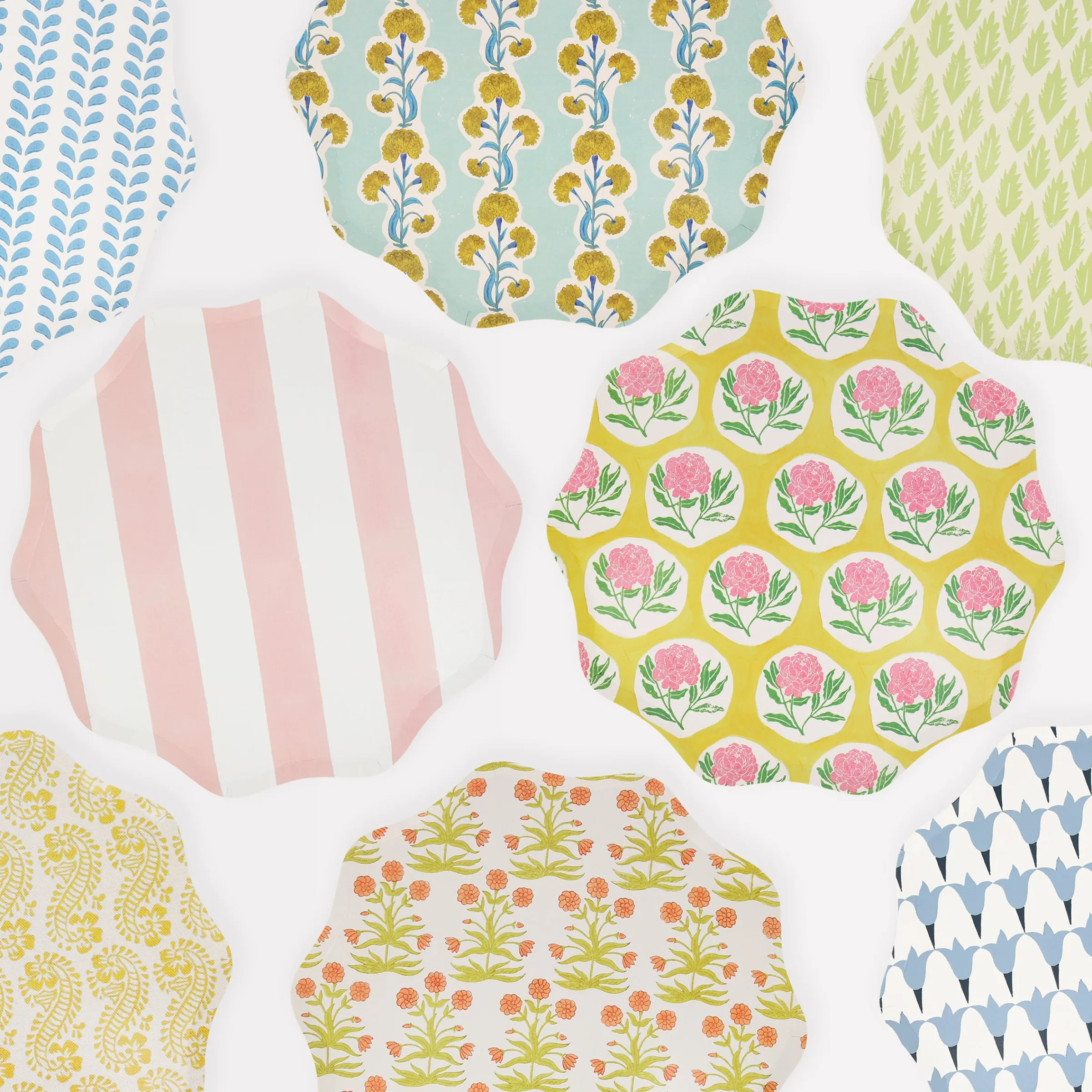 x Molly Mahon Dinner Plates (x 8)>Meri Meri Sale
