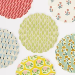 x Molly Mahon Reusable Large Plates (x 6)>Meri Meri Best