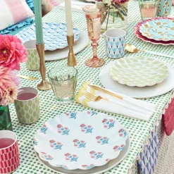 x Molly Mahon Reusable Large Plates (x 6)>Meri Meri Best