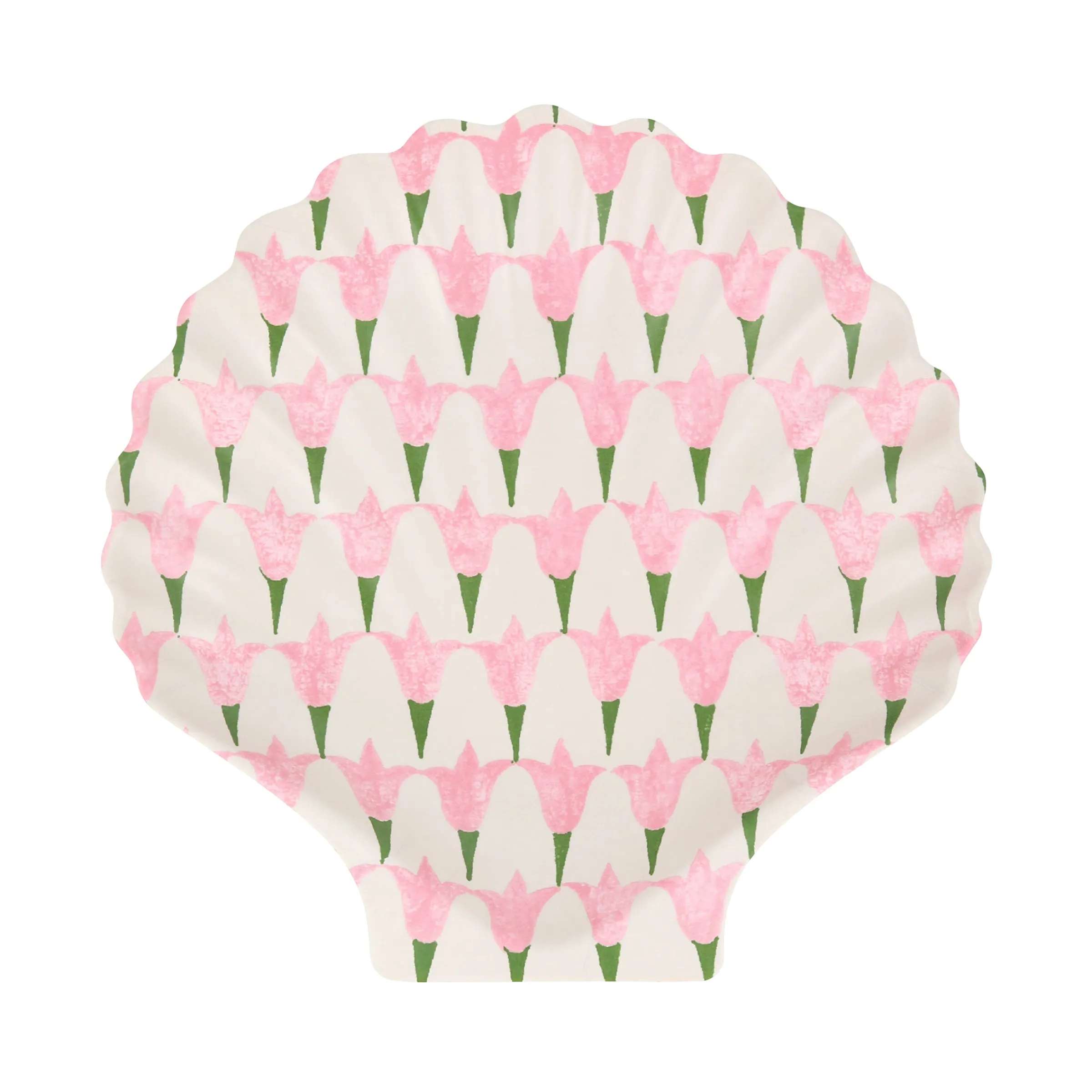 x Molly Mahon Reusable Shell Plates (x 4)>Meri Meri Outlet