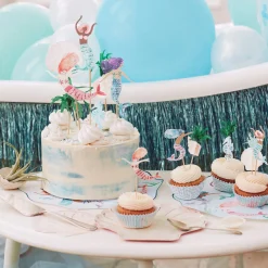 Mermaid Cake Toppers (x 7)><noscript><img width=