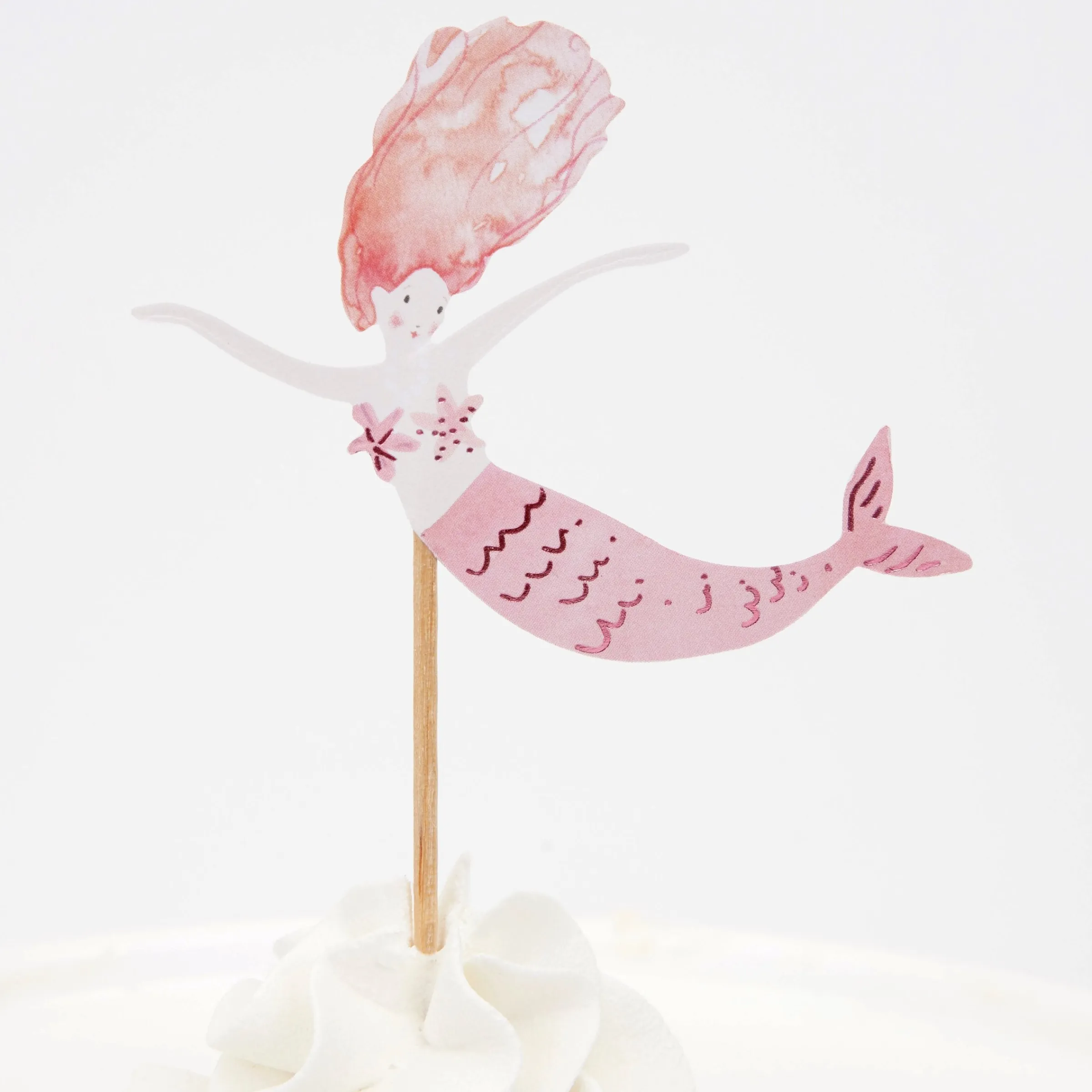 Mermaid Cupcake Kit (x 24 toppers)>Meri Meri Sale