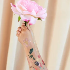 Mermaid Large Temporary Tattoos><noscript><img width=