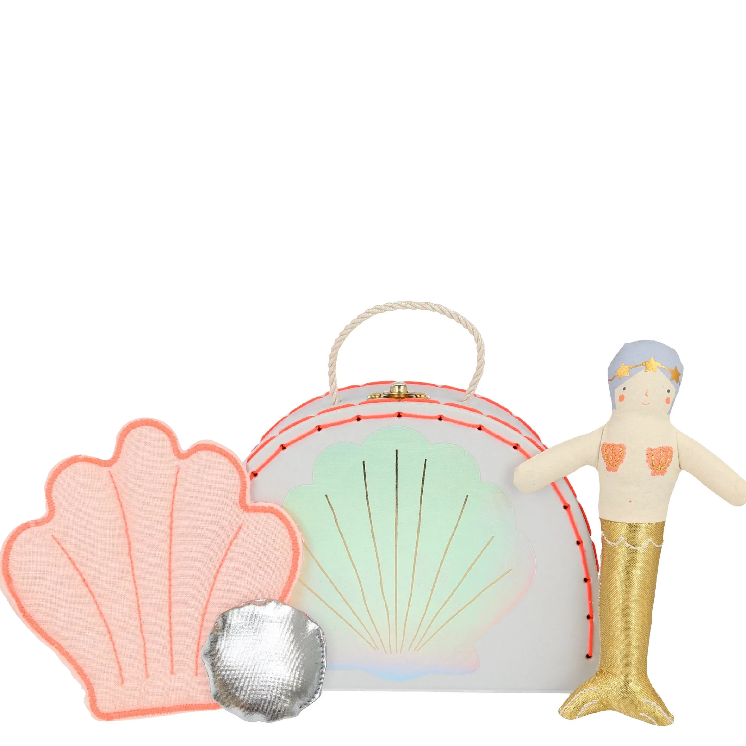 Mermaid Mini Suitcase Doll>Meri Meri New