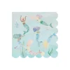 Mermaids Swimming Napkins (x 16)>Meri Meri Hot