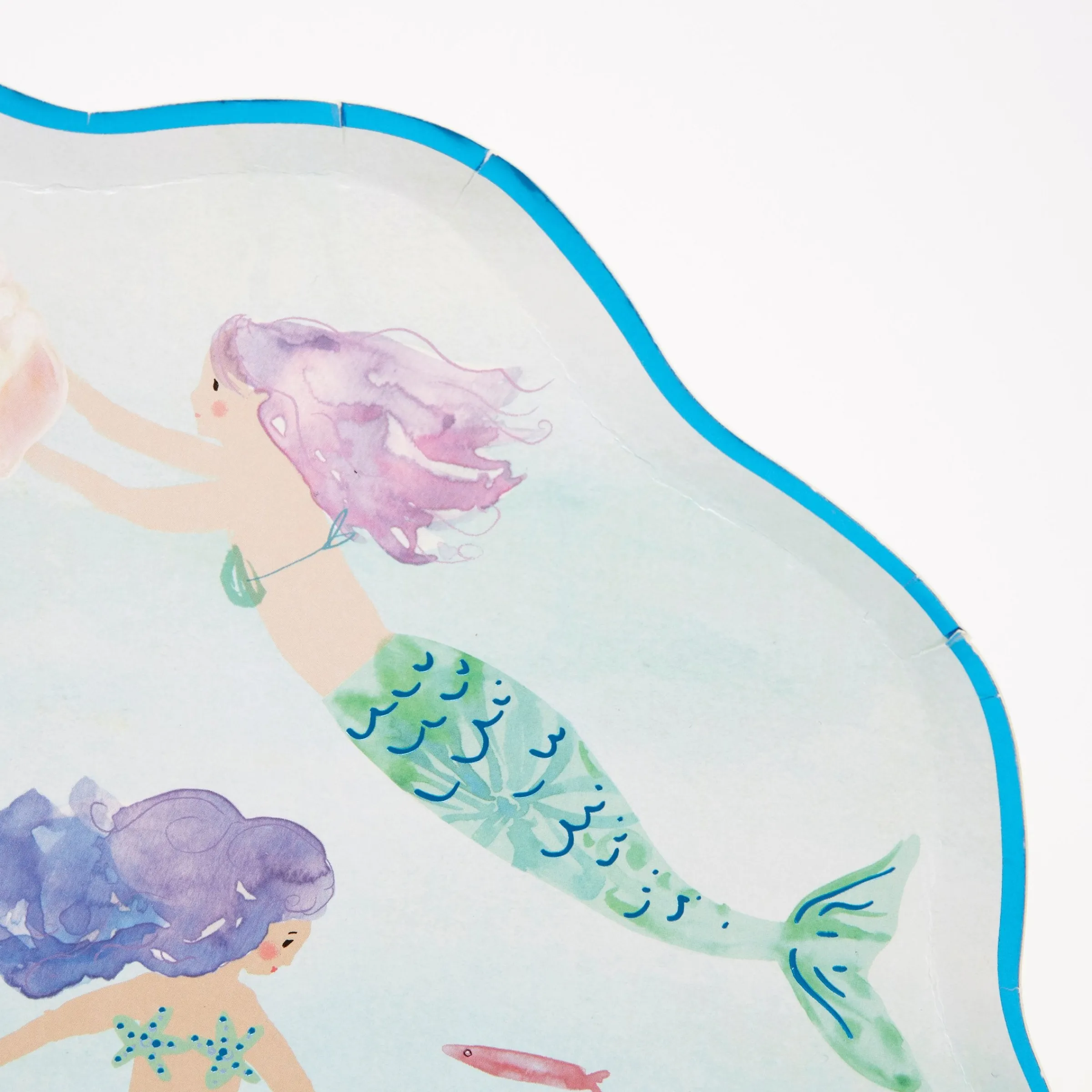 Mermaids Swimming Plates (x 8)>Meri Meri Online