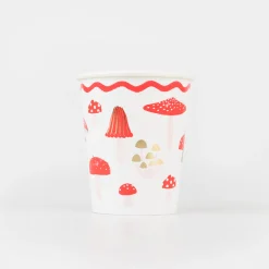 Merry Mushroom Cups (x 8)>Meri Meri Online