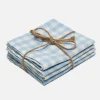 Mini Gingham Baby Blue Kid Napkins>Meri Meri Online