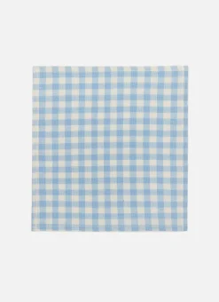 Mini Gingham Baby Blue Kid Napkins>Meri Meri Online