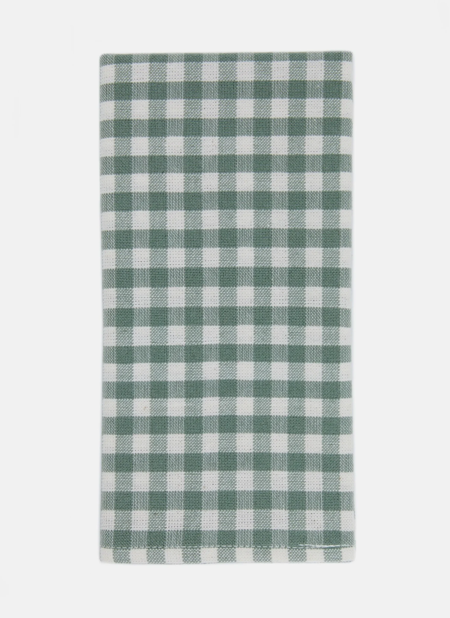Mini Gingham Sage Napkins>Meri Meri New