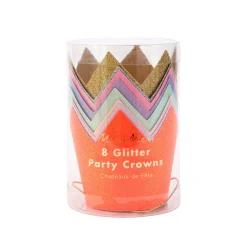 Mini Glitter Party Crowns (x 8)><noscript><img width=