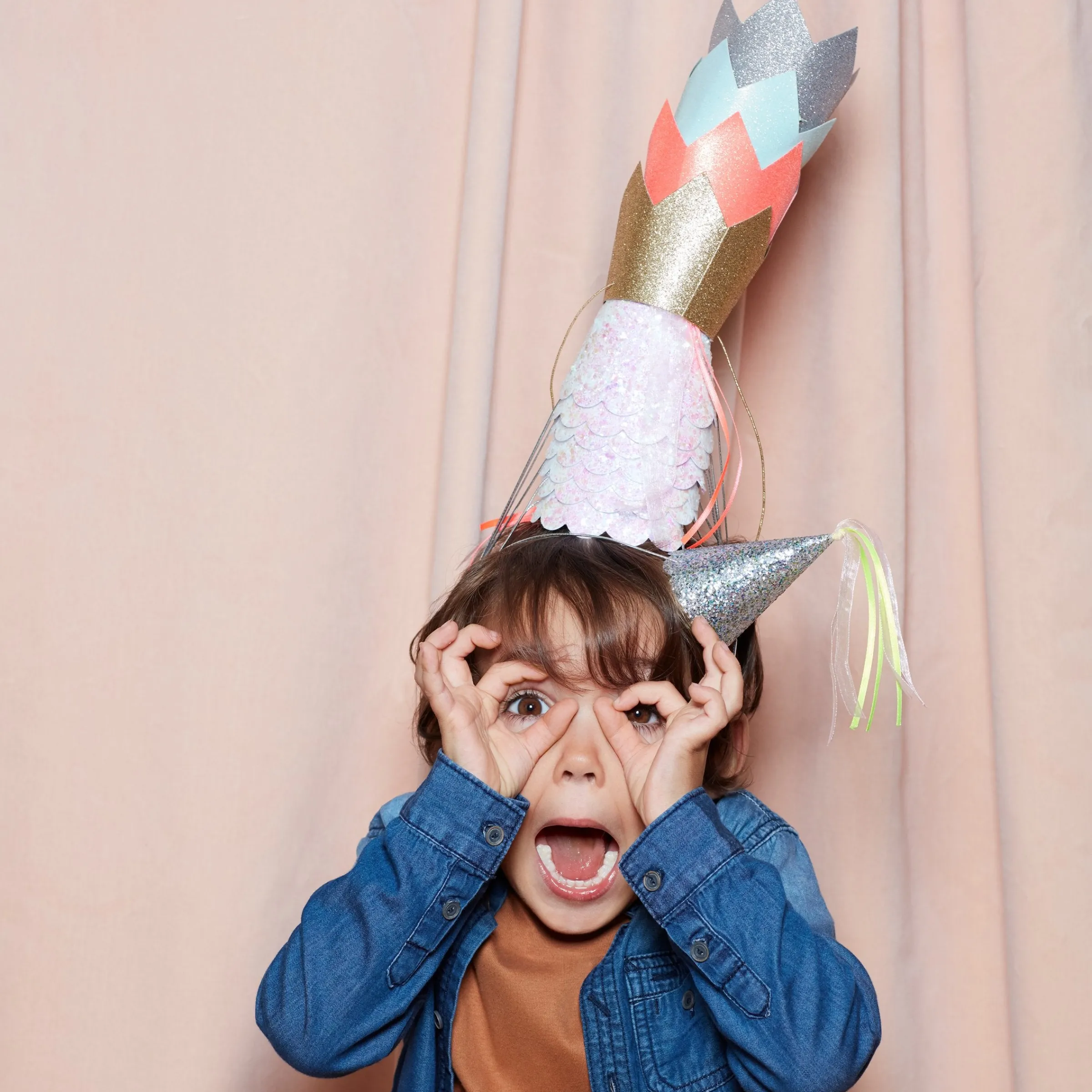 Mini Glitter Party Crowns (x 8)>Meri Meri Discount