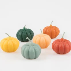 Mini Rainbow Pumpkin Candles (x 6)><noscript><img width=