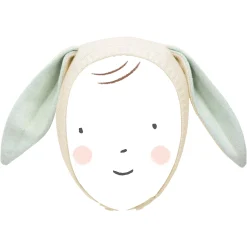 Mint Bunny Baby Bonnet>Meri Meri Clearance