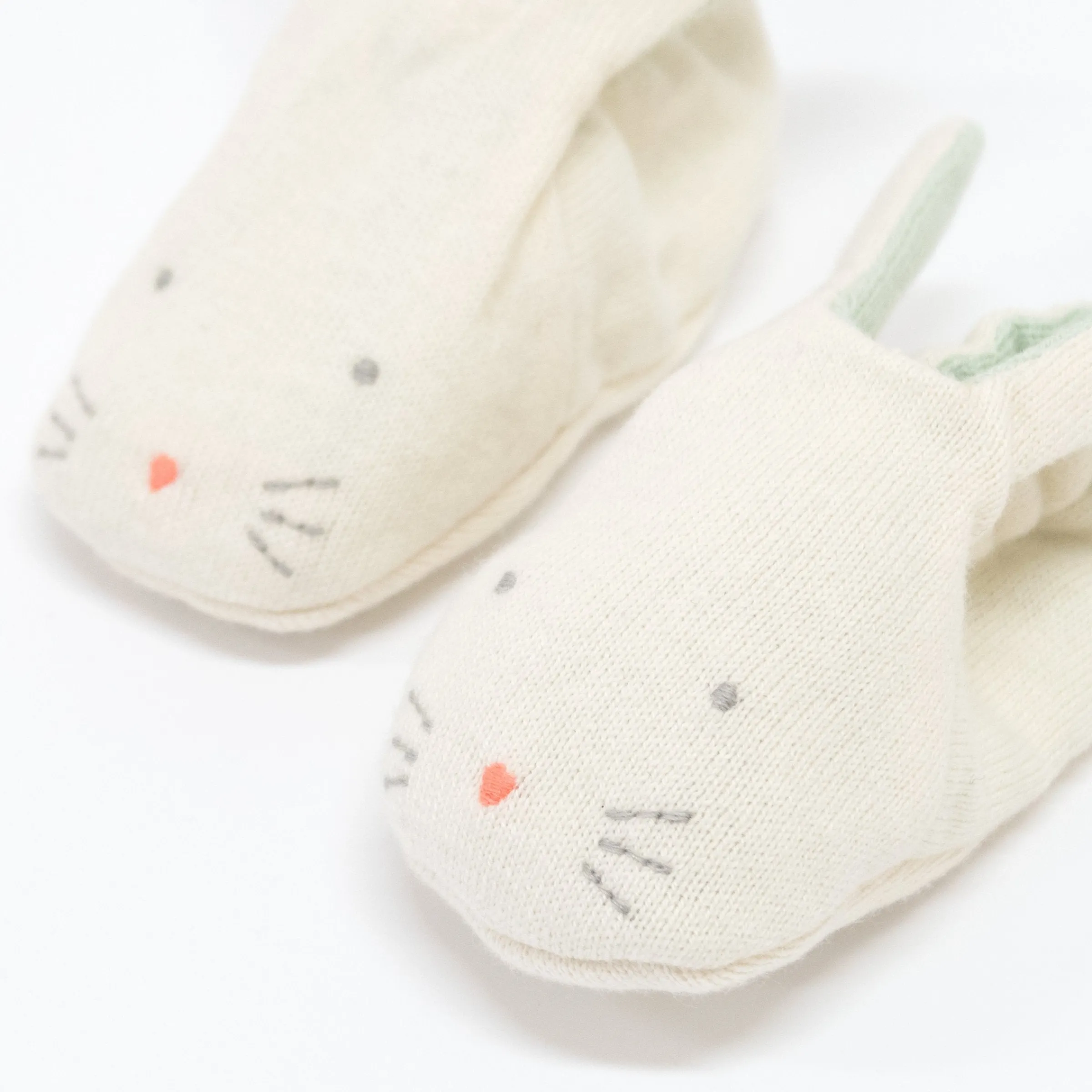 Mint Bunny Baby Booties>Meri Meri Outlet