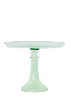Mint Green Glass Cake Stand>Meri Meri Clearance
