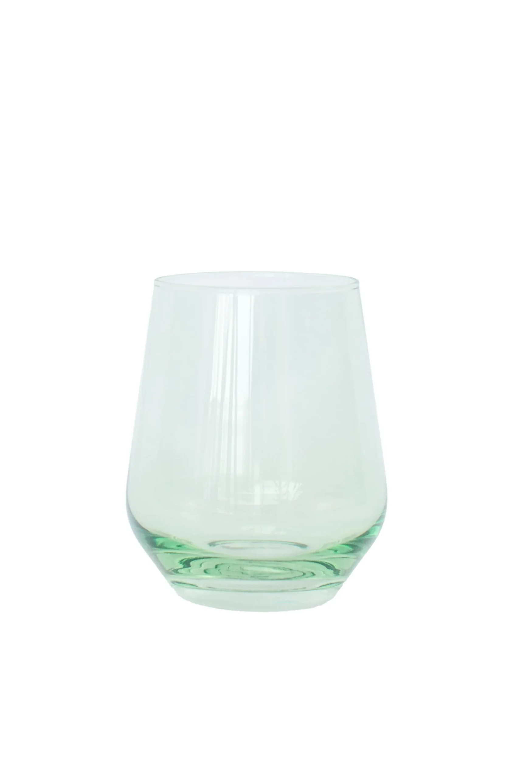 Mint Green Stemless Wine Glasses ( x 6)>Meri Meri New