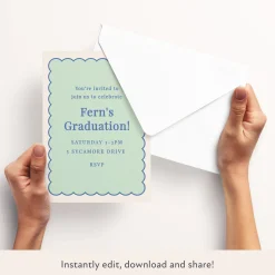 Mint Scallop Download & Print Invitation><noscript><img width=