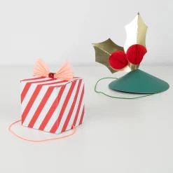 Mixed Christmas Party Hats (x 6)><noscript><img width=