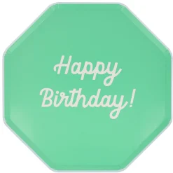 Mixed Happy Birthday Dinner Plates (x 8)><noscript><img width=