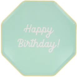 Mixed Happy Birthday Dinner Plates (x 8)><noscript><img width=