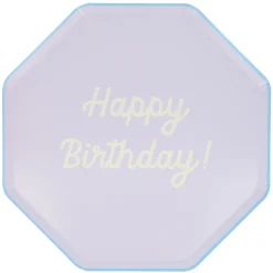 Mixed Happy Birthday Dinner Plates (x 8)><noscript><img width=