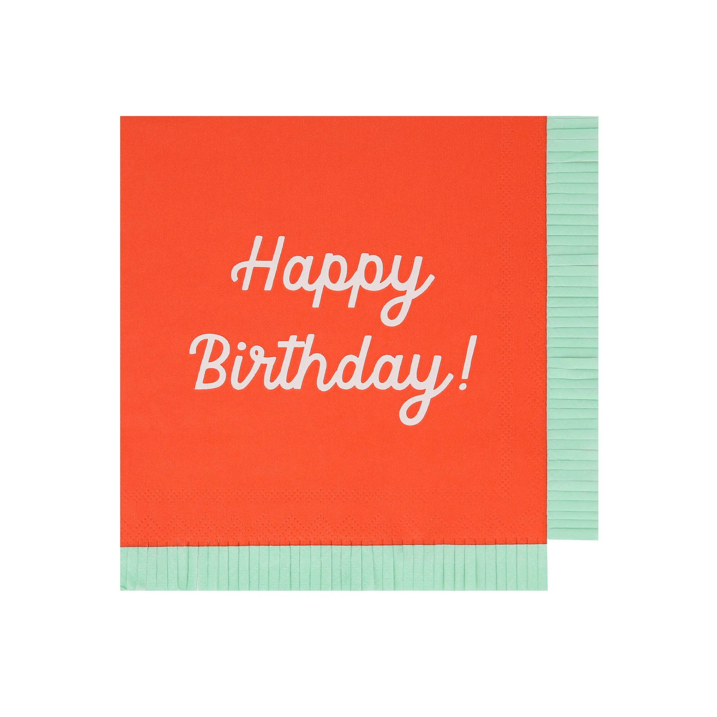 Mixed Happy Birthday Large Napkins (x 16)>Meri Meri Outlet