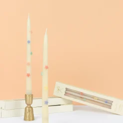 Mixed Star Taper Candles (x 2)>Meri Meri Sale