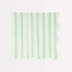 Mixed Stripe Large Napkins (x 16)><noscript><img width=