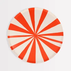Mixed Stripe Side Plates (x 8)>Meri Meri Best