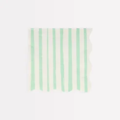 Mixed Stripe Small Napkins - Big Multipack (x 100)><noscript><img width=