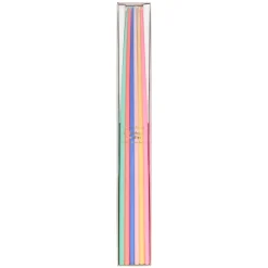Mixed Tall Tapered Candles (x 12)>Meri Meri Clearance