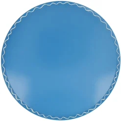 Mixed Wavy Line Dinner Plates (x 8)><noscript><img width=
