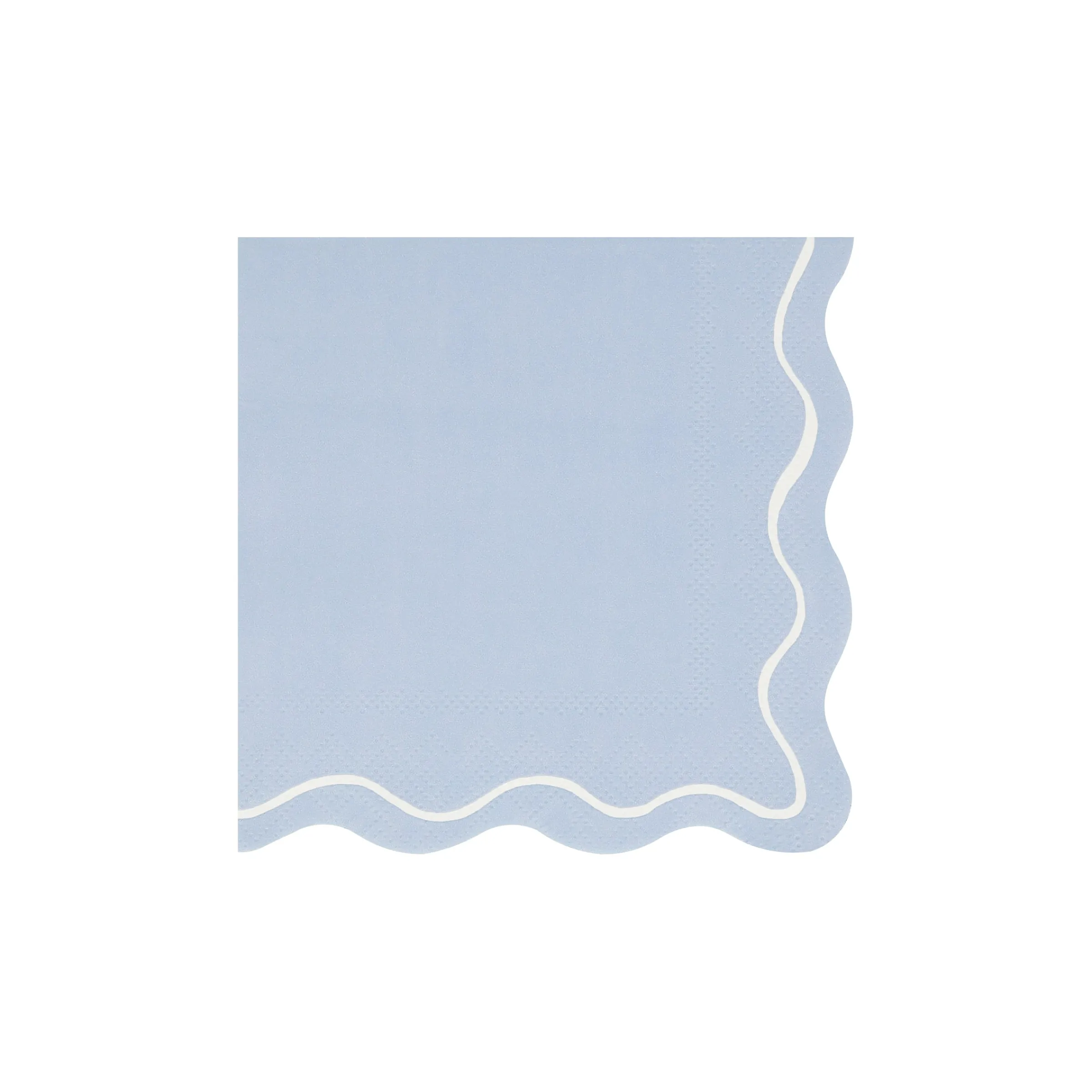 Mixed Wavy Line Small Napkins (x 16)>Meri Meri Clearance