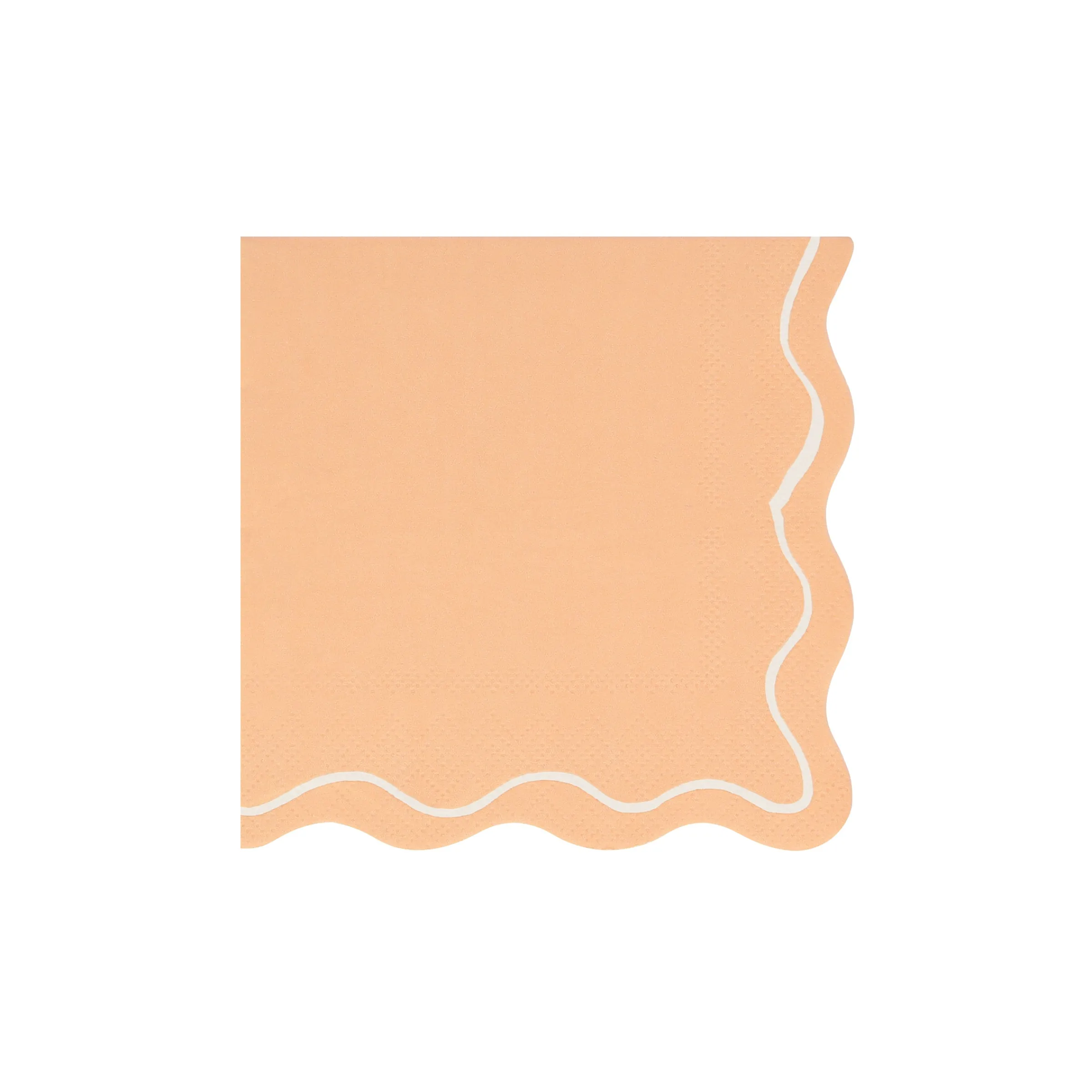 Mixed Wavy Line Small Napkins (x 16)>Meri Meri Clearance