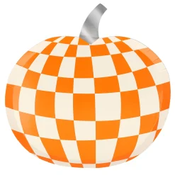 Mod Pattern Pumpkin Plates (x 8)><noscript><img width=