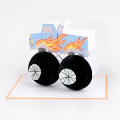 Monster Truck Birthday Card>Meri Meri Discount