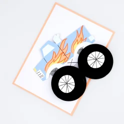 Monster Truck Birthday Card><noscript><img width=