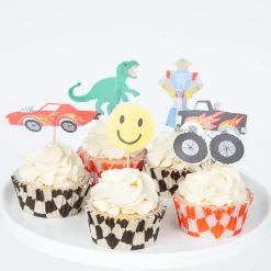 Monster Truck Cupcake Kit (x 24 toppers)>Meri Meri Discount