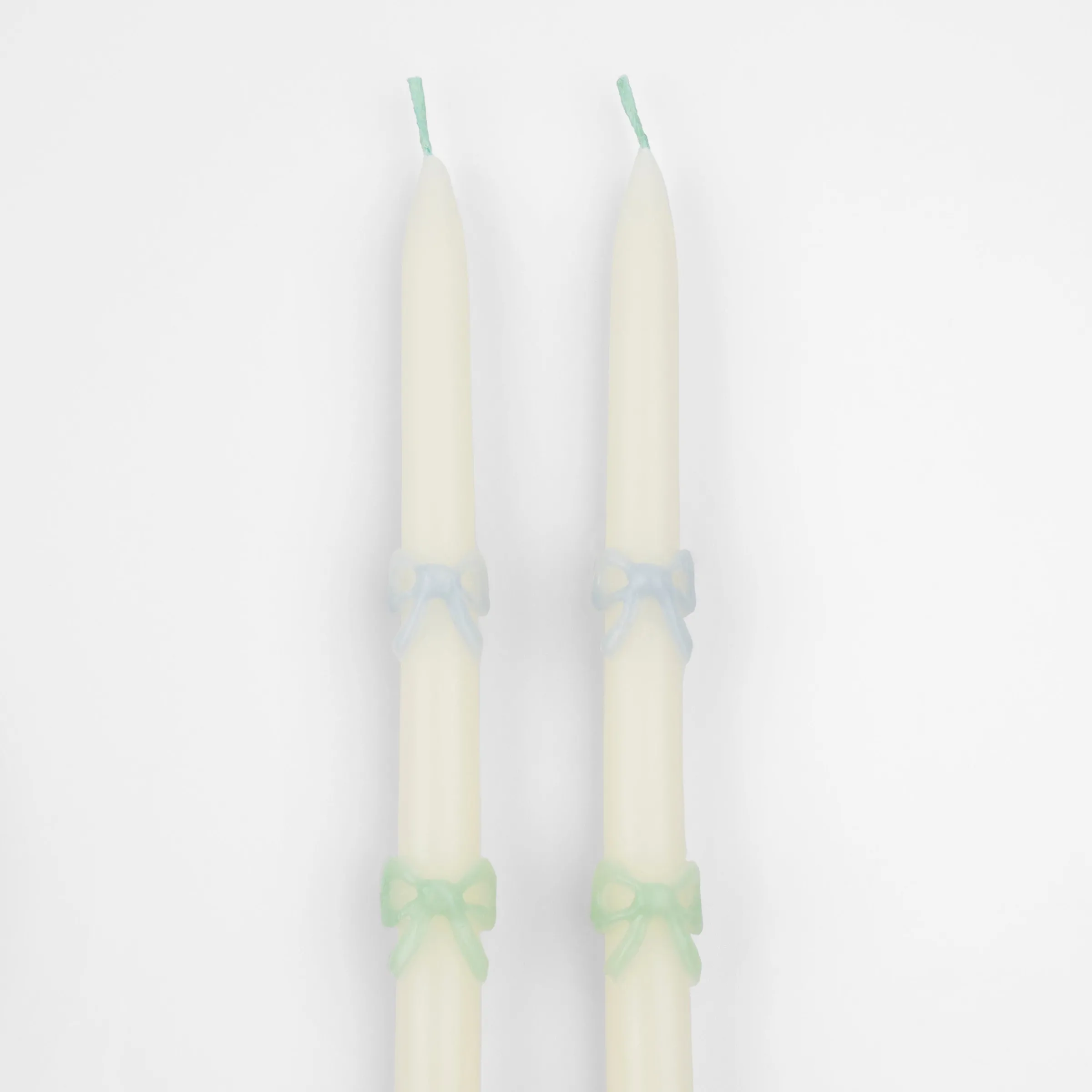 Multi Bow Taper Candles (x 2)>Meri Meri Fashion