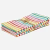 Multi Stripe Rainbow Napkins>Meri Meri Outlet