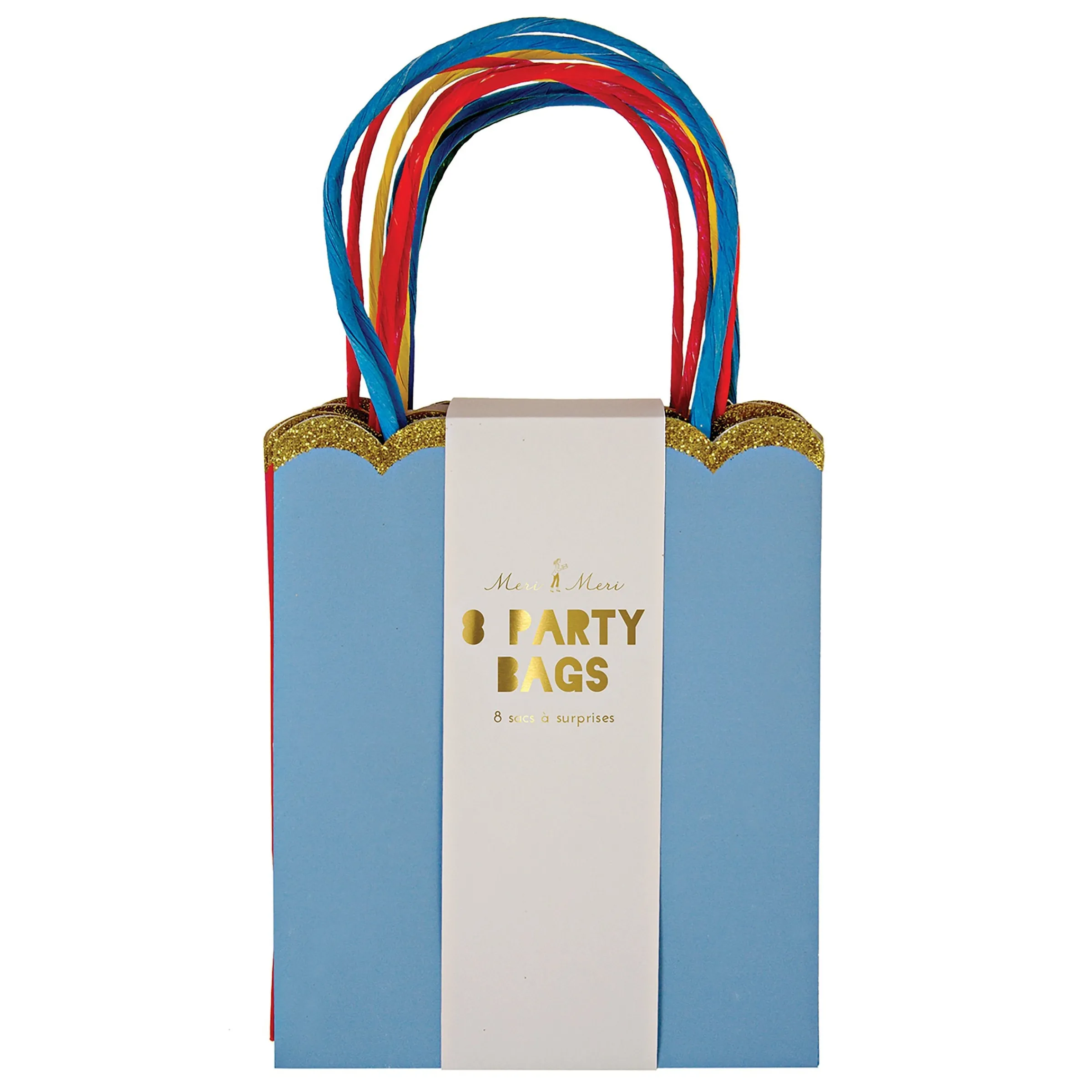 Multicolor Party Bags (set of 8)>Meri Meri Sale