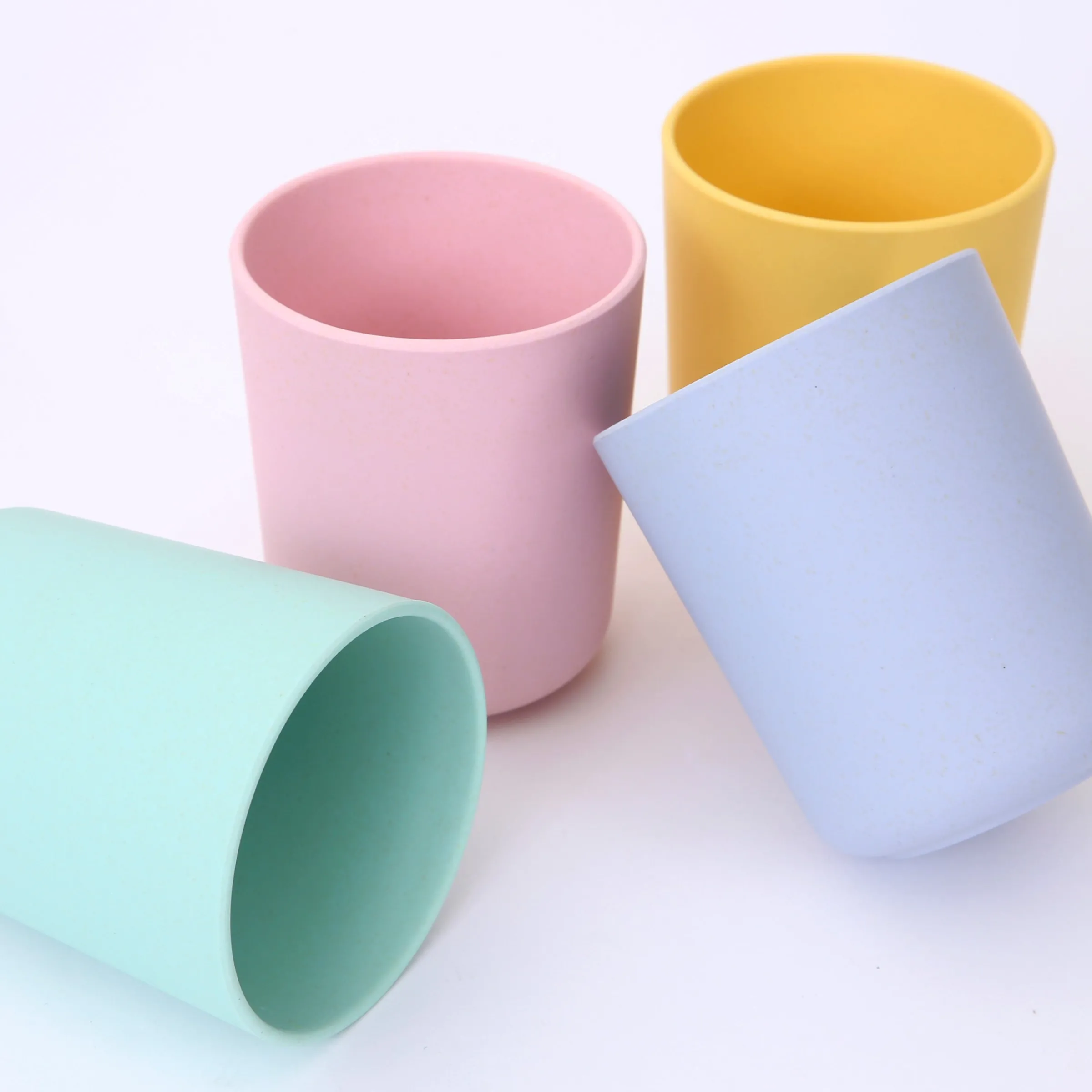 Multicolor Reusable Bamboo Cups (x 6)>Meri Meri Best