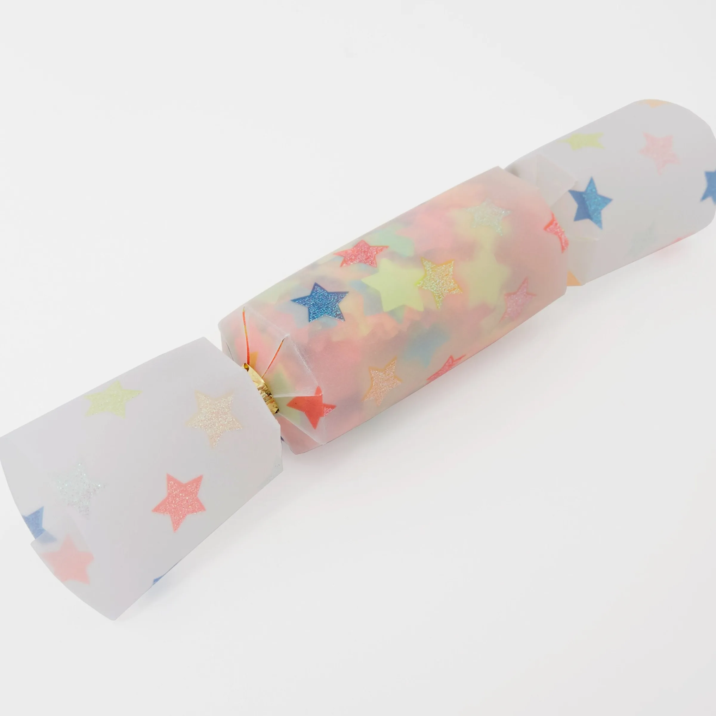 Multicolor Star Confetti Small Crackers (x 6)>Meri Meri Sale