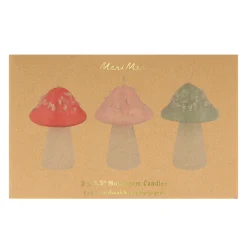 Mushroom Candles (x 3)><noscript><img width=