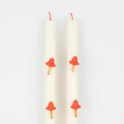 Mushroom Table Candles (x 2)><noscript><img width=