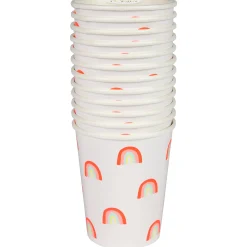 Neon Rainbow Party Cups (x 12)><noscript><img width=
